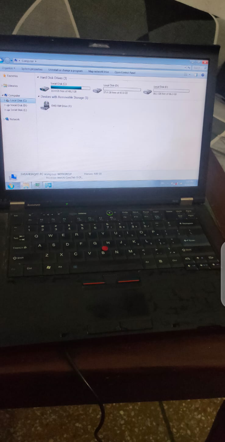 Lenovo Thinkpad T410 1st gen 256GB SSD