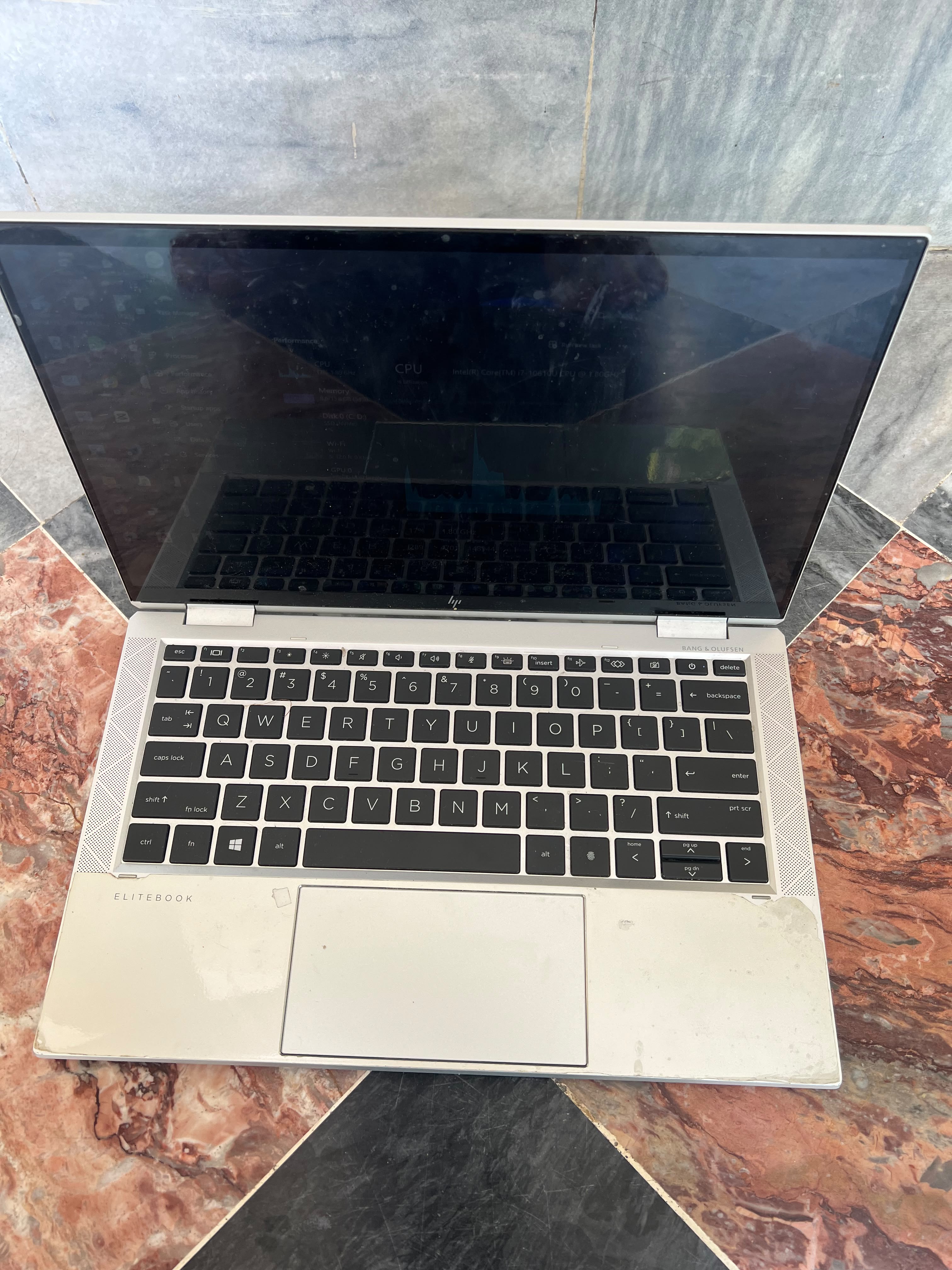 hp elite book 1030 g7 touch x360 i7 10th gen 16 256 256GB SSD